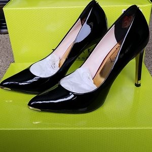Ted Baker Patent Black Pumps